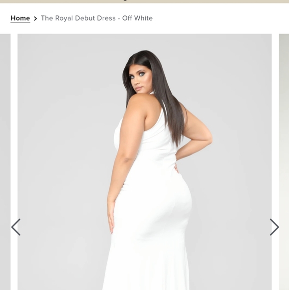 Fashion Nova Dresses & Skirts - Fashion Nova ivory dress